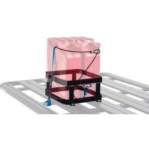 Double Vertical Jerry Can Holder Rhino Rack 