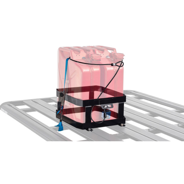 Double Vertical Jerry Can Holder Rhino Rack 