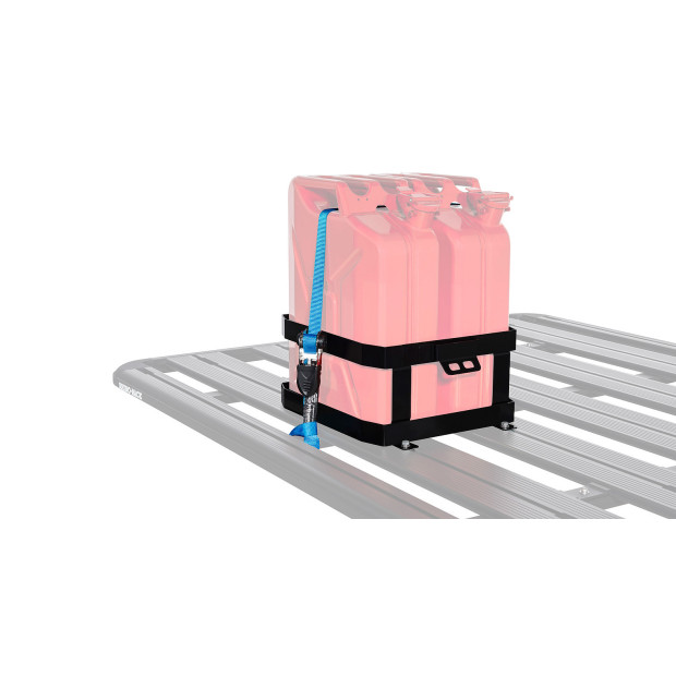 Double Vertical Jerry Can Holder Rhino Rack 