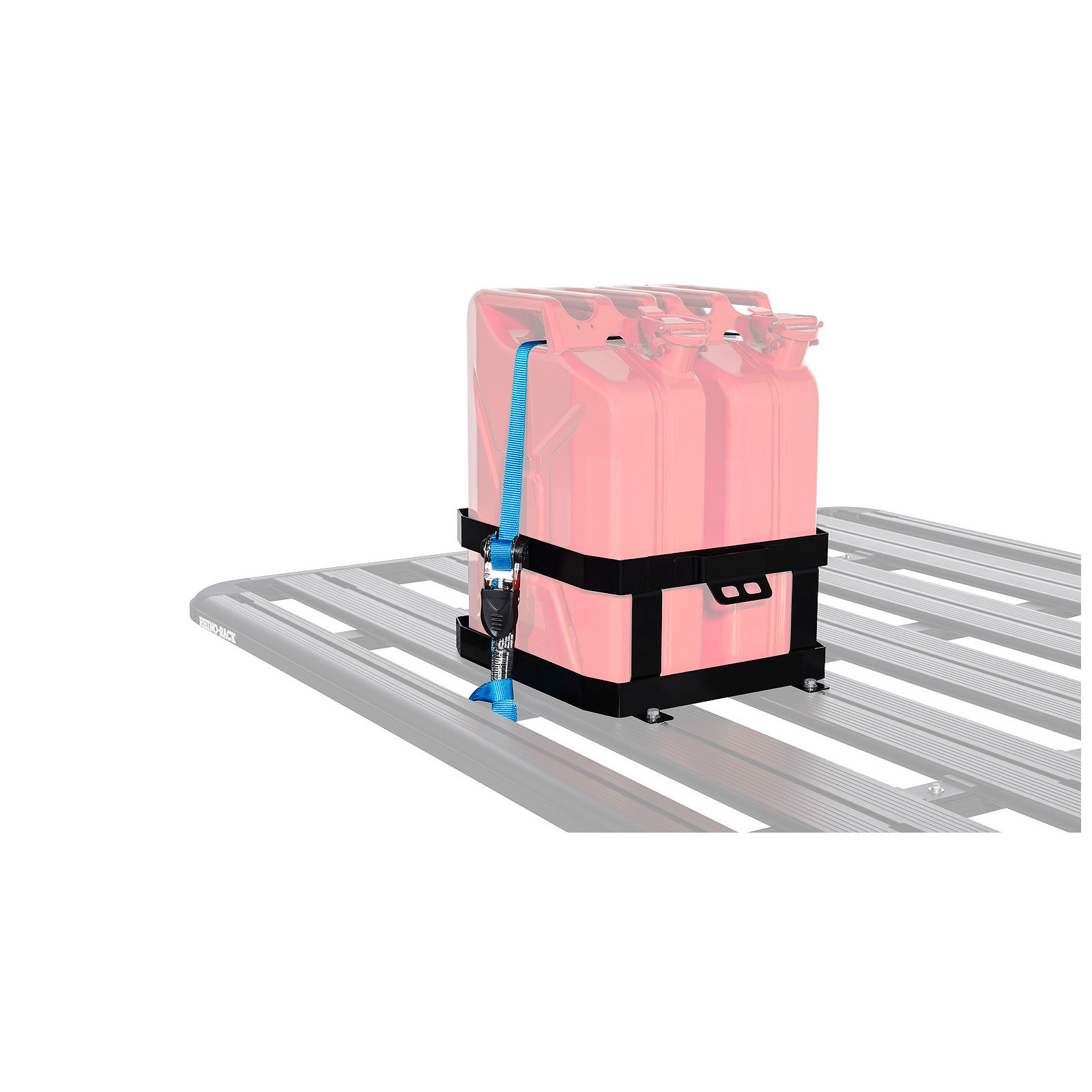 Double Vertical Jerry Can Holder Rhino Rack 