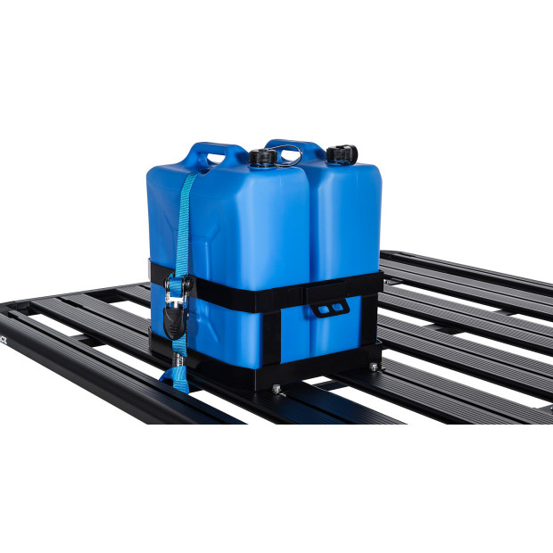 Double Vertical Jerry Can Holder Rhino Rack 