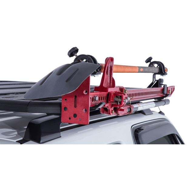 Pioneer High Lifting Jack & Shovel Bracket Kit Rhino Rack 