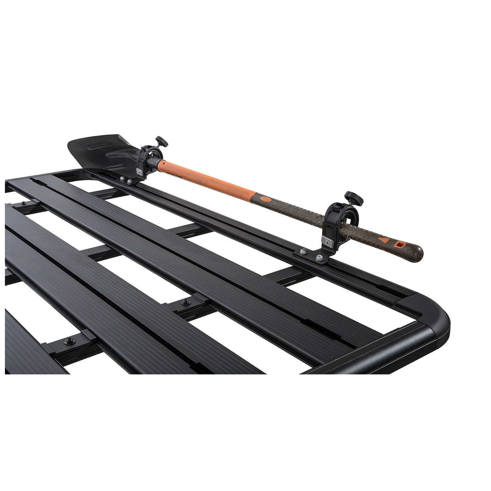 Multi Purpose Shovel and Conduit Holder Bracket Rhino Rack 