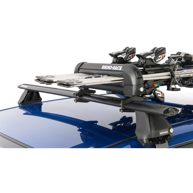 Ski and Snowboard Carrier - 3 skis or 2 snowboards Rhino Rack 