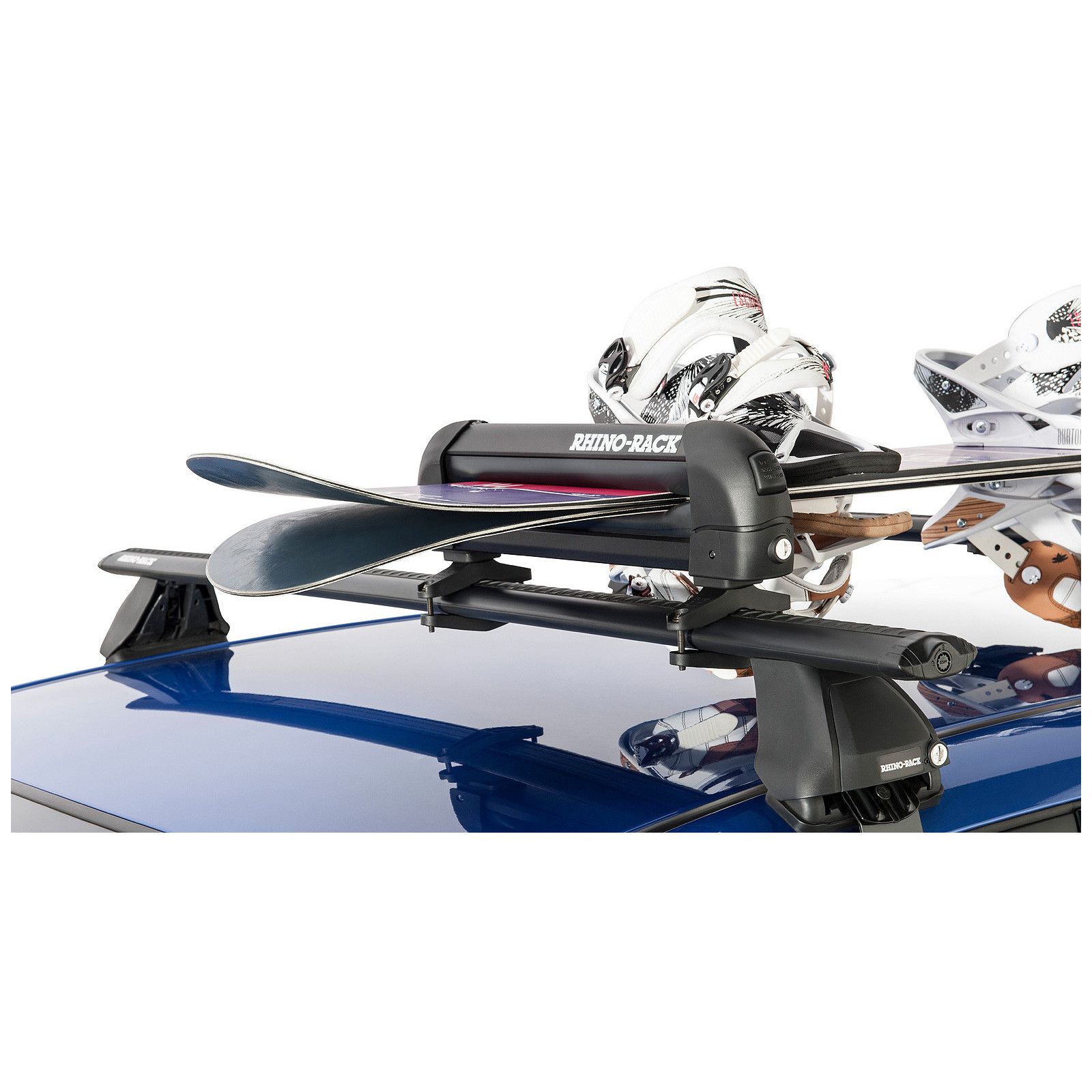 Ski and Snowboard Carrier - 3 skis or 2 snowboards Rhino Rack 