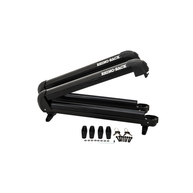 Ski and Snowboard Carrier - 4 Skis or 2 Snowboards Rhino Rack 