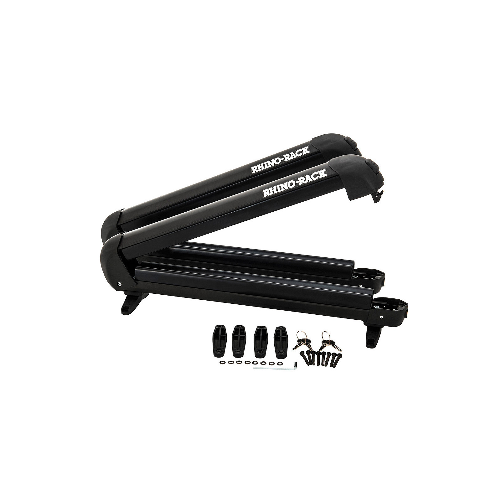 Ski and Snowboard Carrier - 4 Skis or 2 Snowboards Rhino Rack 