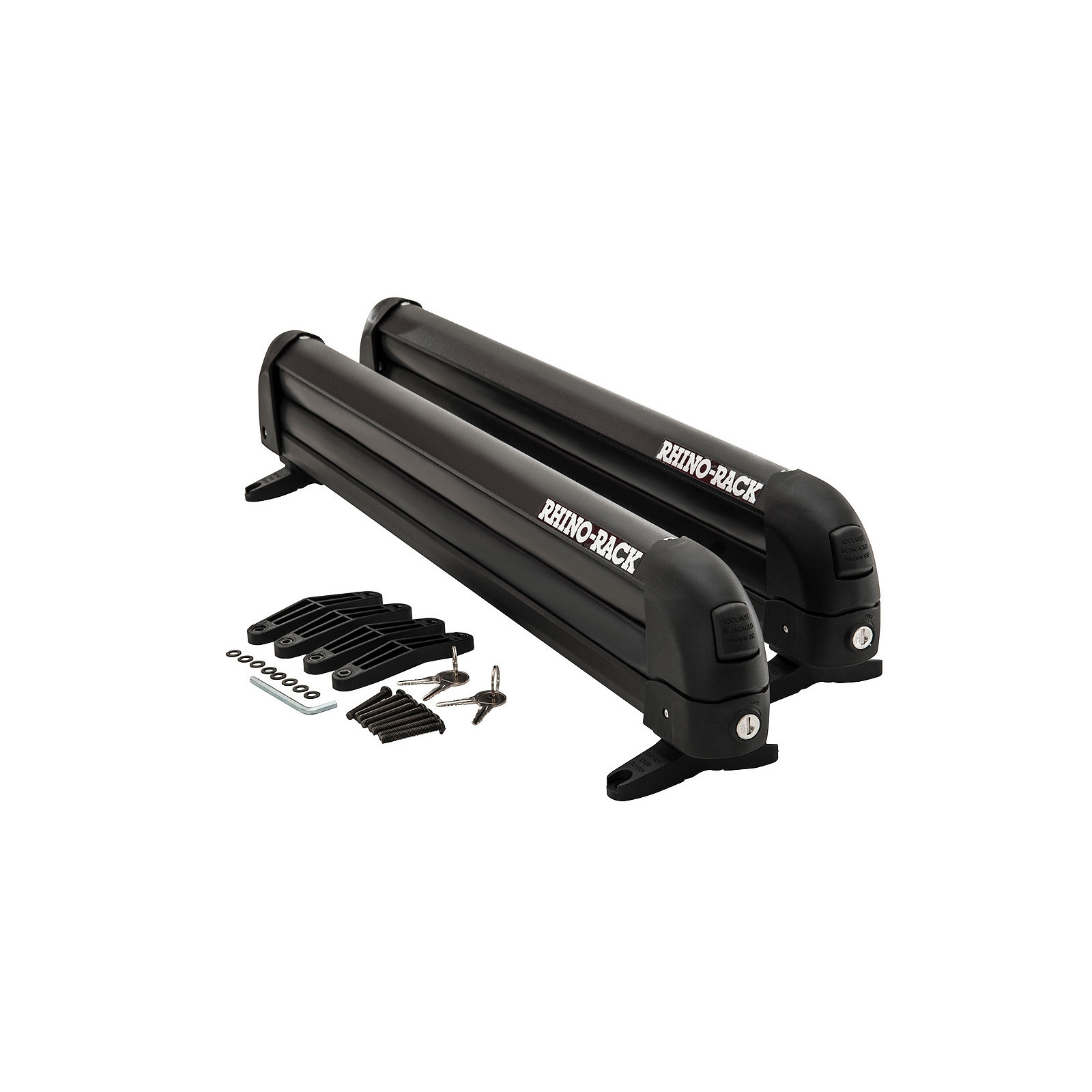 Ski and Snowboard Carrier - 4 Skis or 2 Snowboards Rhino Rack 