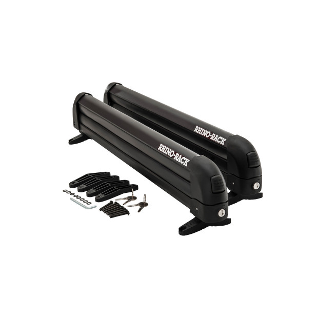 Ski and Snowboard Carrier - 6 Skis or 4 Snowboards Rhino Rack 