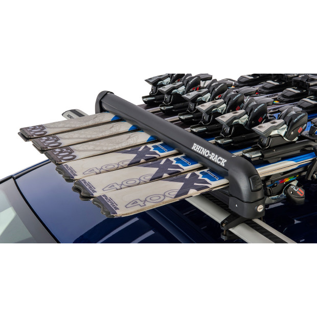 Ski and Snowboard Carrier - 6 Skis or 4 Snowboards Rhino Rack 