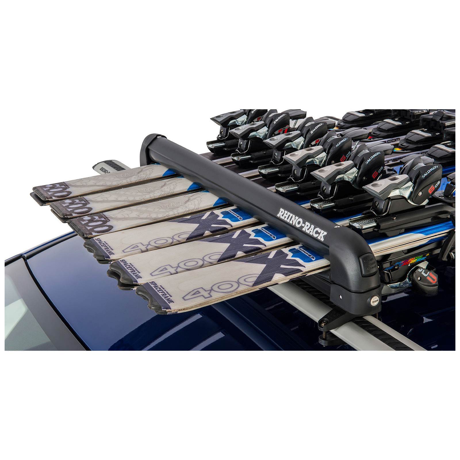 Ski and Snowboard Carrier - 6 Skis or 4 Snowboards Rhino Rack 