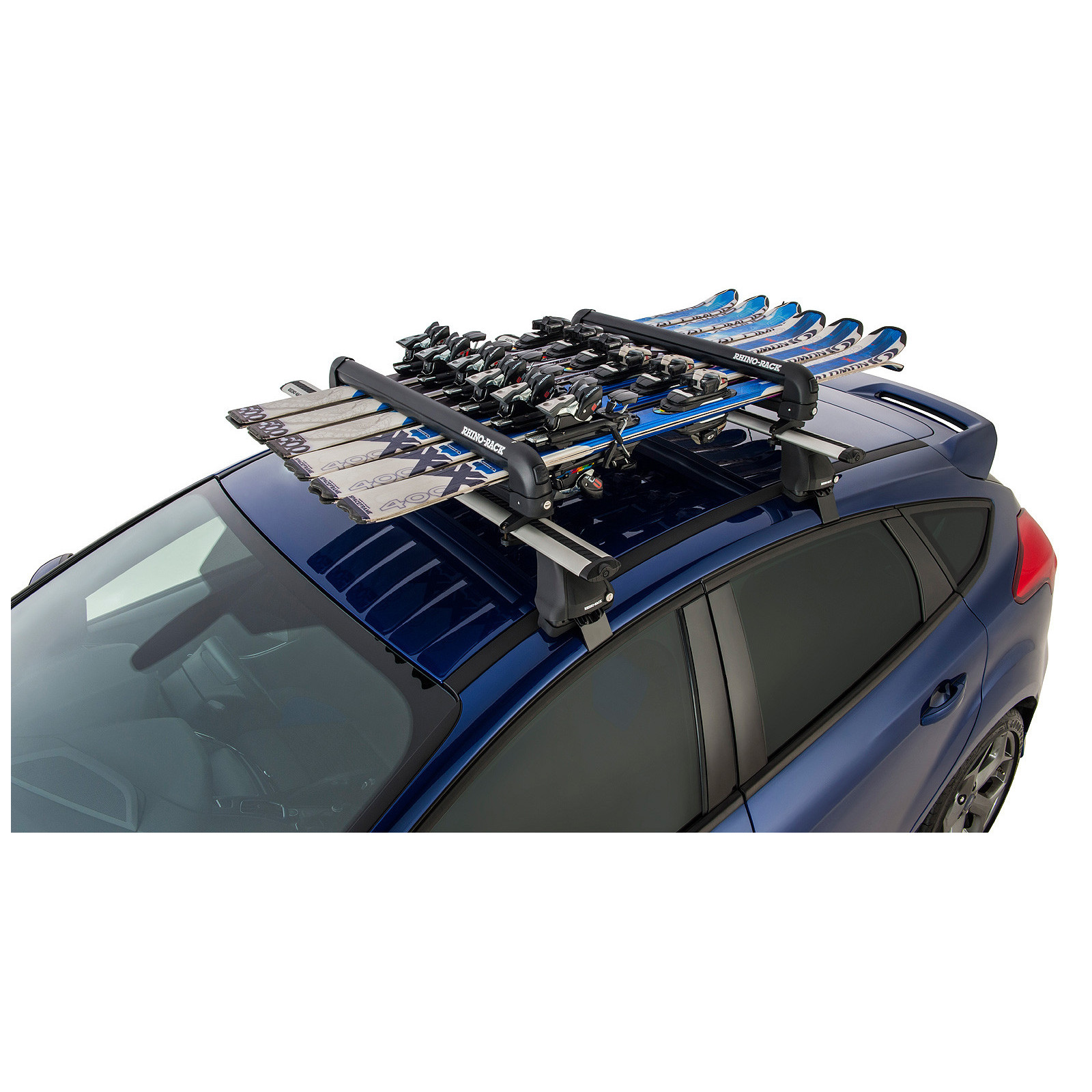 Ski and Snowboard Carrier - 6 Skis or 4 Snowboards Rhino Rack 
