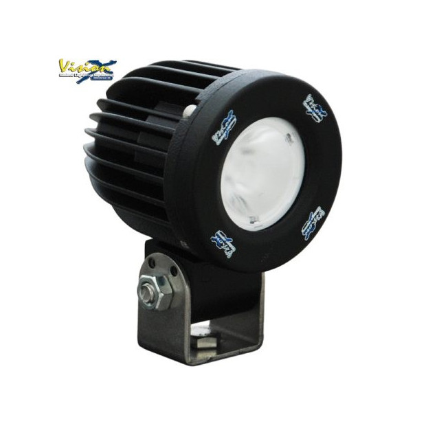 Phare LED Compact Rond Ø2'' VISION X SOLSTICE SOLO PRIME Noir 10W 1.052LM Faisceau Spot (LP) 20° • XIL-SP120
