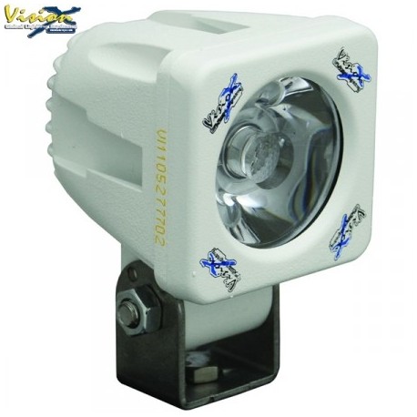 Phare LED Compact Carré 2'' VISION X SOLSTICE SOLO Blanc 10W 1.052LM Faisceau Combo (mixte AB+LP) 30°