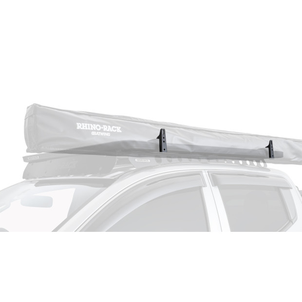 Supports de montage de auvent (x2) pour embases de fixations RHINO-RACK STOW iT 