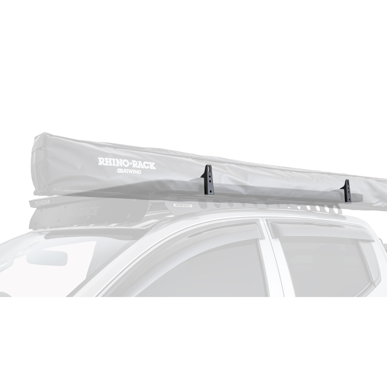 Supports de montage de auvent (x2) pour embases de fixations RHINO-RACK STOW iT 