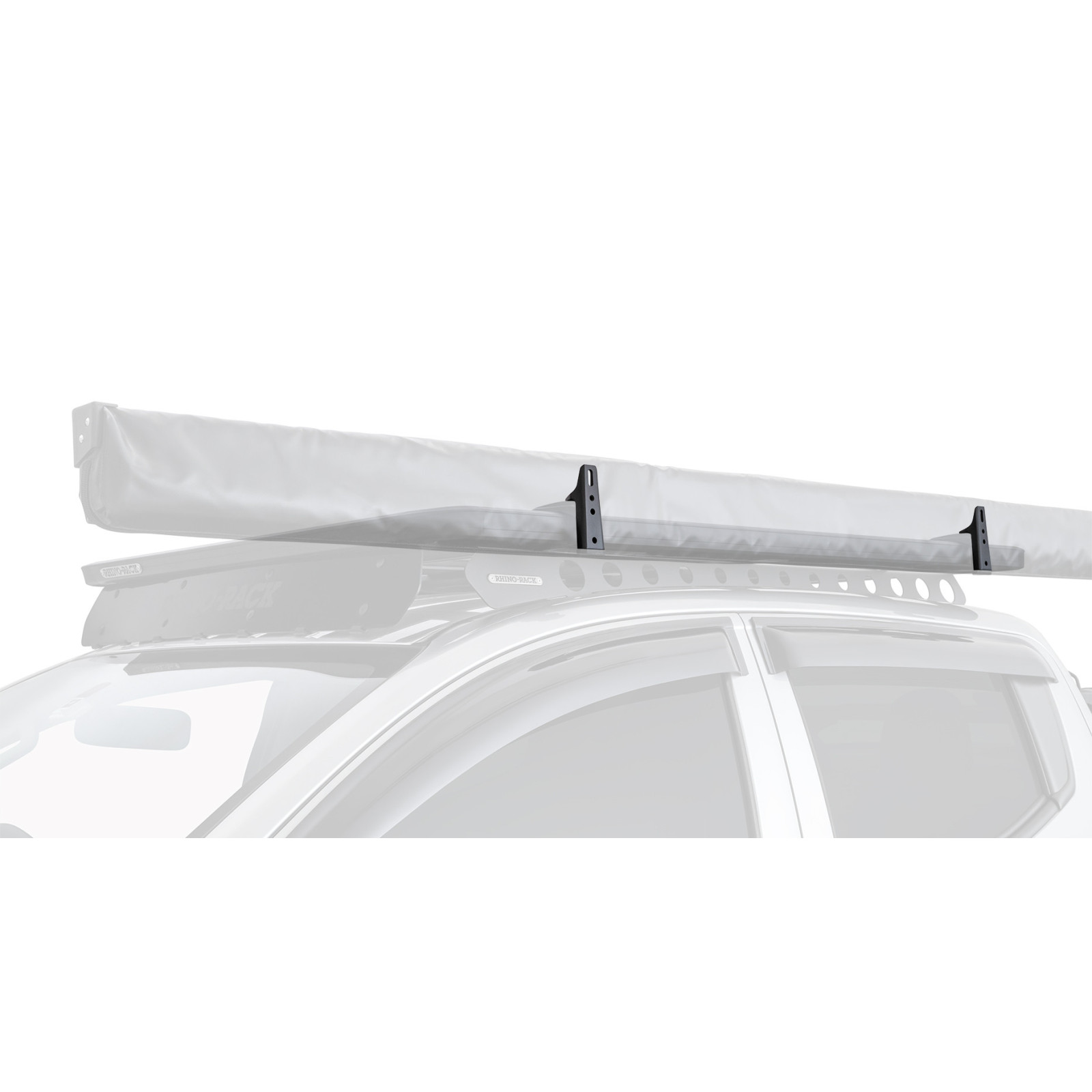 Supports de montage de auvent (x2) pour embases de fixations RHINO-RACK STOW iT 