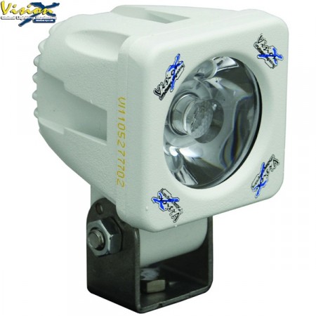Phare LED Compact Carré 2'' VISION X SOLSTICE SOLO Blanc 10W 1.052LM Faisceau Spot (LP) 10°