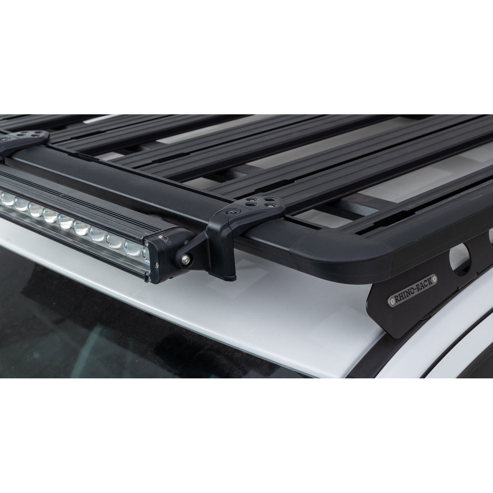 Supports de montage de barre LED (x2) pour embases de fixations RHINO-RACK STOW iT 