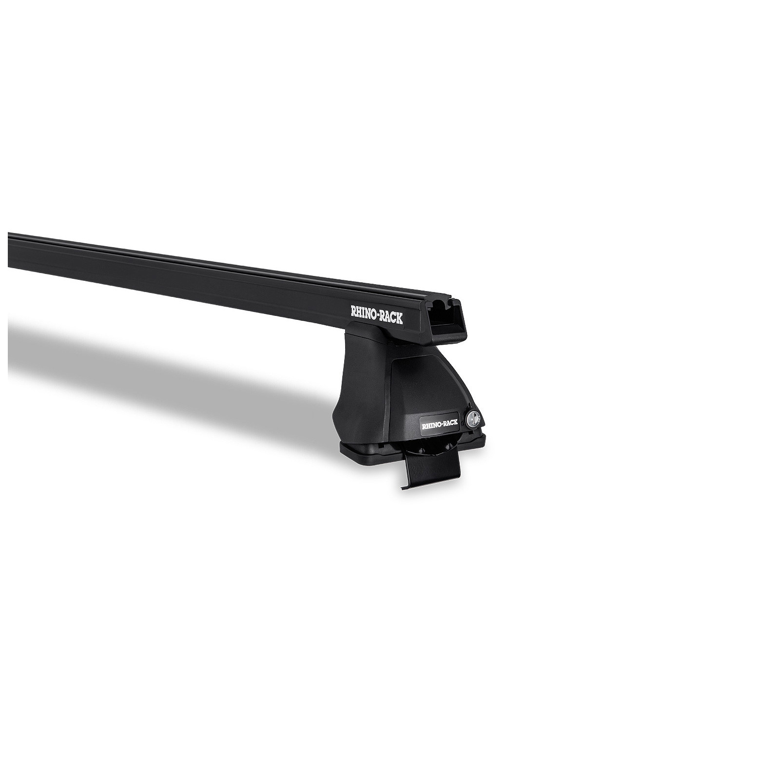 Kit 2 barres de toit noires RHINO-RACK Heavy Duty 2500 • JA0184 