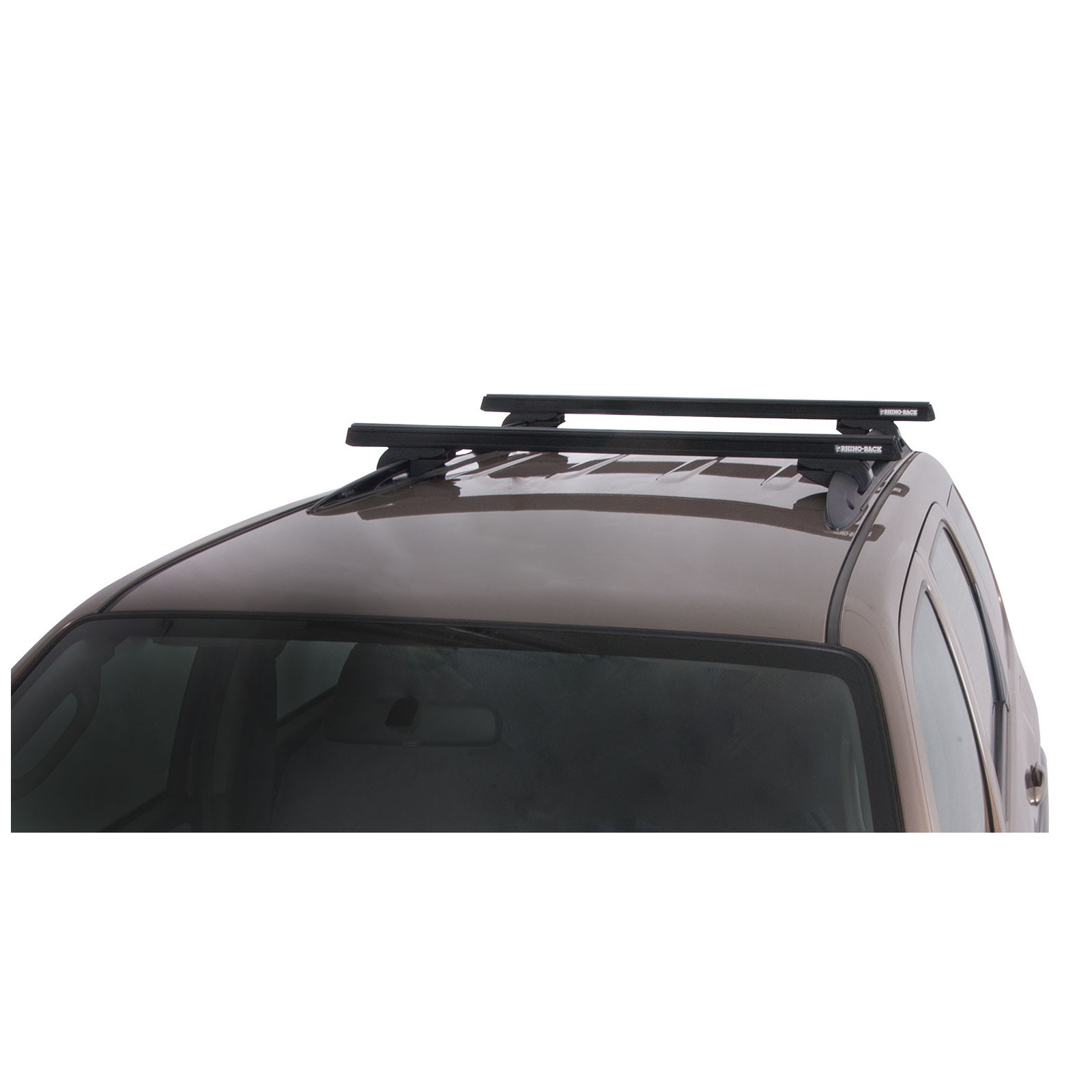 Kit 2 barres de toit noires RHINO-RACK Heavy Duty CXB • JA0478 