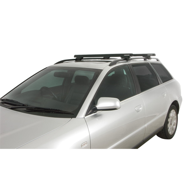 Kit 2 barres de toit noires RHINO-RACK Heavy Duty CXB • JA0478 