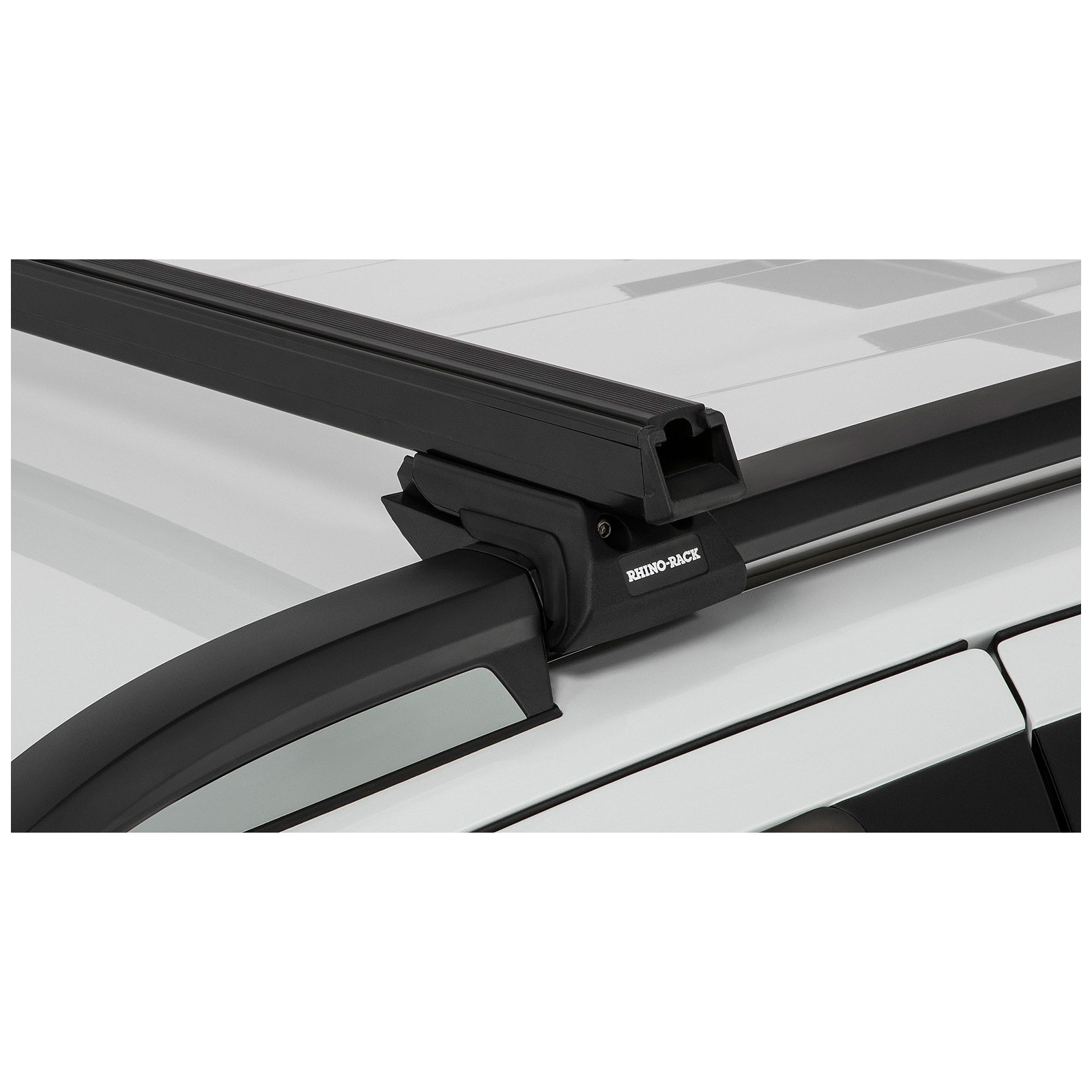 Kit 2 barres de toit noires RHINO-RACK Heavy Duty CXB • JA0494 