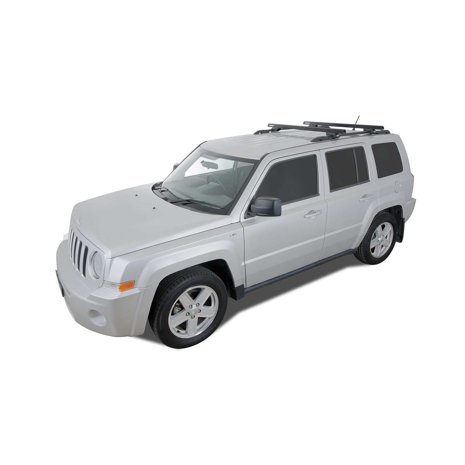 Kit 2 barres de toit noires RHINO-RACK Heavy Duty CXB • JA0494 