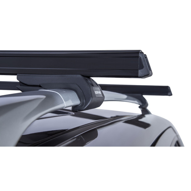 Kit 2 barres de toit noires RHINO-RACK Heavy Duty CXB • JA0494 