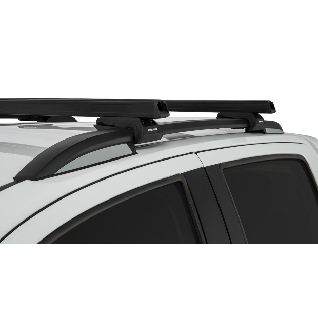 Kit 2 barres de toit noires RHINO-RACK Heavy Duty CXB • JA0494 