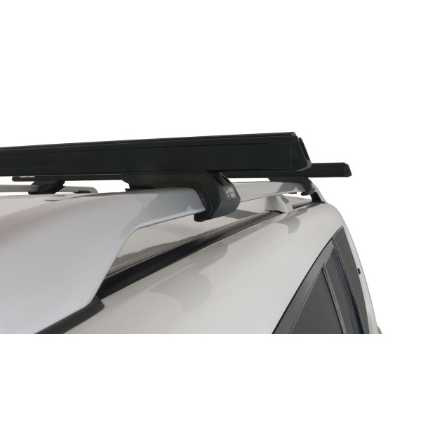 Kit 2 barres de toit noires RHINO-RACK Heavy Duty CXB • JA0629 