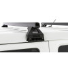 Kit 2 barres de toit noires RHINO-RACK Heavy Duty RL110 • JA0631 