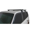 Kit 2 barres de toit noires RHINO-RACK Heavy Duty RL110 • JA0631 