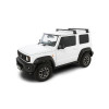 Kit 2 barres de toit noires RHINO-RACK Heavy Duty RL110 • JA0631 