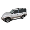 Kit 2 barres de toit noires RHINO-RACK Heavy Duty RL110 • JA0631 
