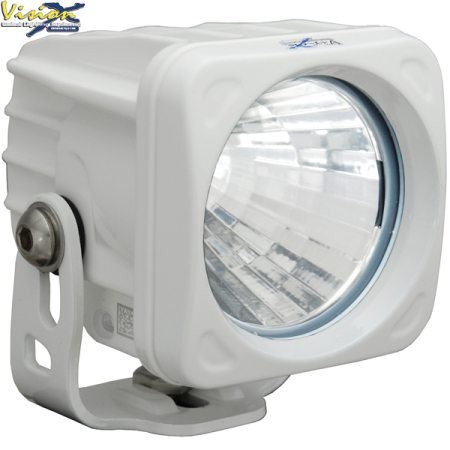Phare LED Carré 3'' VISION X OPTIMUS Blanc 10W 1.052LM Faisceau Spot (LP) 10°