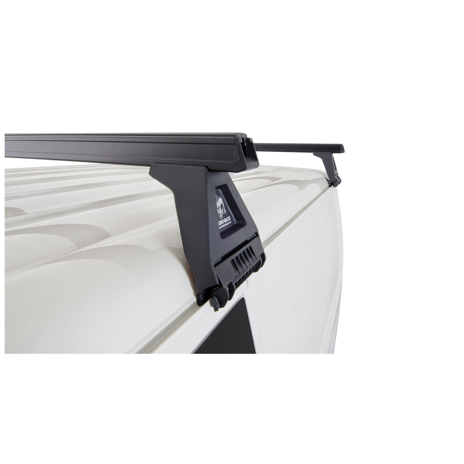 Kit 2 barres de toit noires RHINO-RACK Heavy Duty RL150 • JA0801 