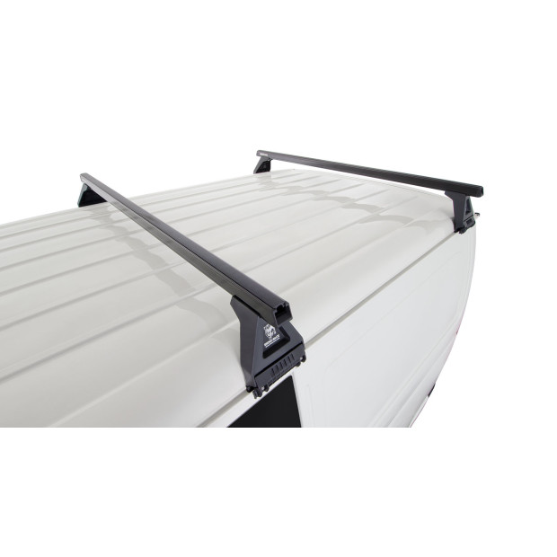 Kit 2 barres de toit noires RHINO-RACK Heavy Duty RL150 • JA0801 