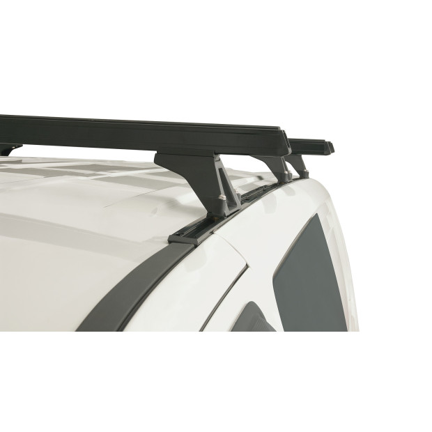 Kit 3 barres de toit noires RHINO-RACK Heavy Duty RLTF Trackmount • JA0821 