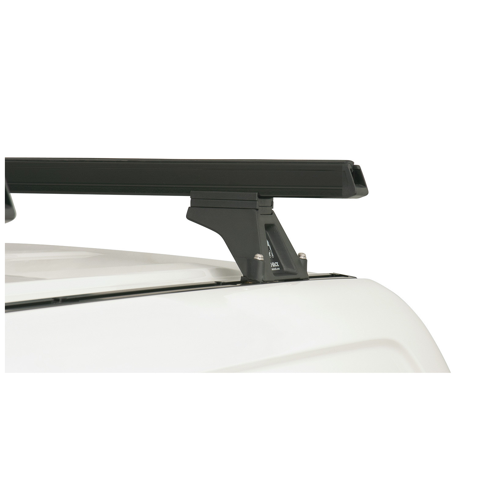 Kit 3 barres de toit noires RHINO-RACK Heavy Duty RLTF Trackmount • JA0821 