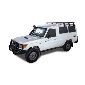 Kit 3 barres de toit noires RHINO-RACK Heavy Duty RL210 • JA0838 