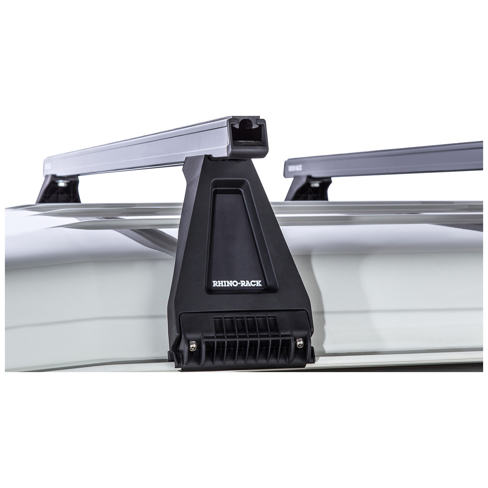 Kit 3 barres de toit noires RHINO-RACK Heavy Duty RL210 • JA0838 