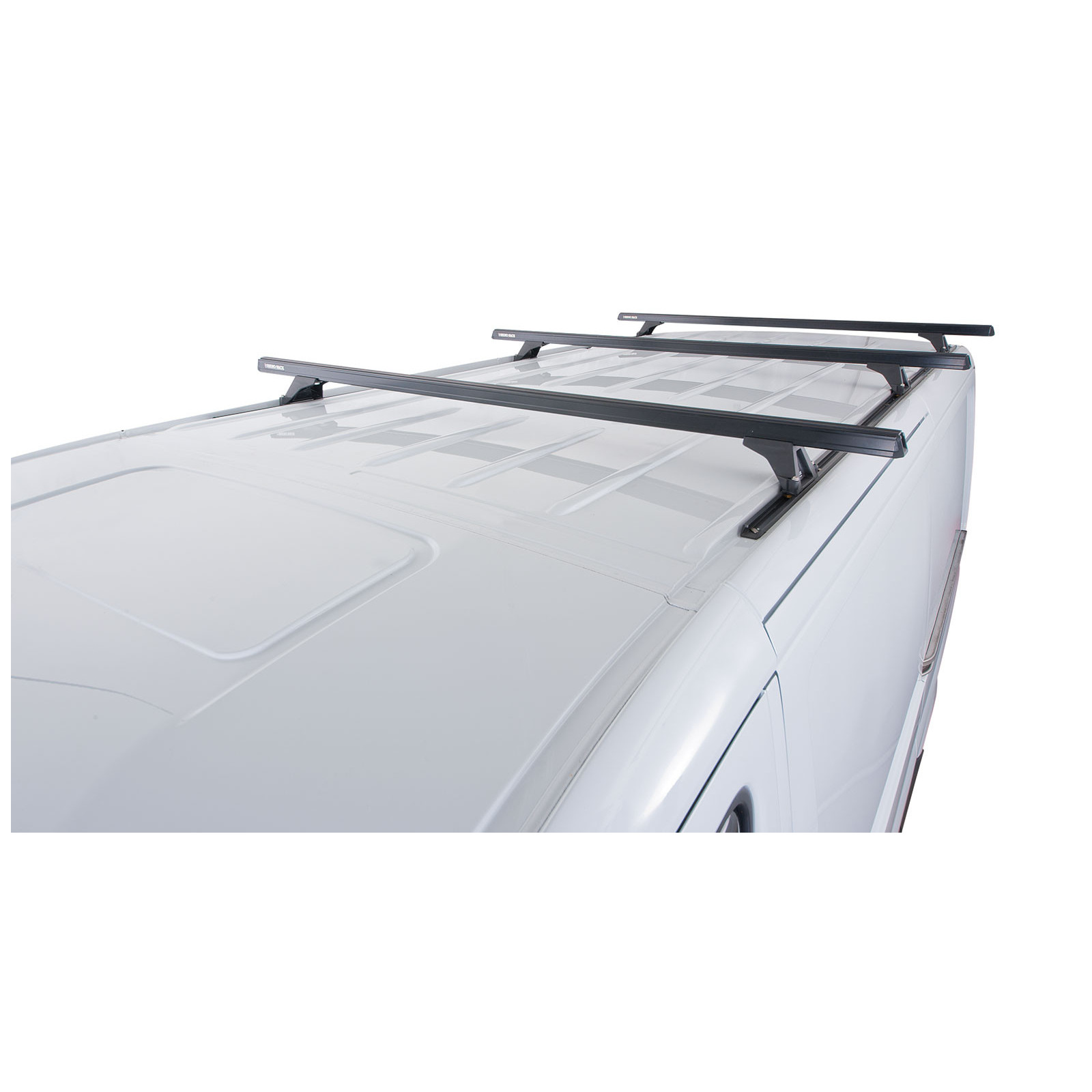 Kit 3 barres de toit noires RHINO-RACK Heavy Duty RLTF • JA0979 