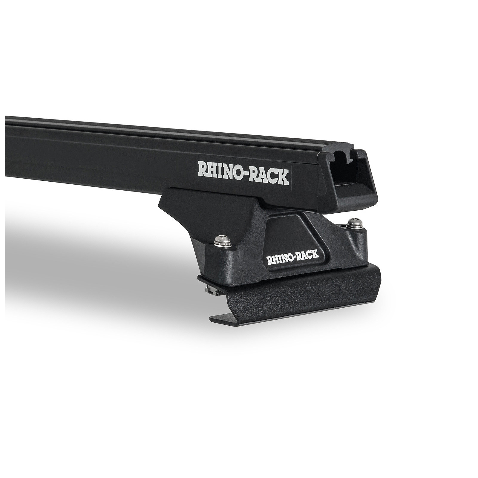 Kit 2 barres de toit noires RHINO-RACK Heavy Duty RLTF • JA1022 