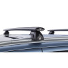 Kit 2 barres de toit noires RHINO-RACK Vortex SX • JA1753 