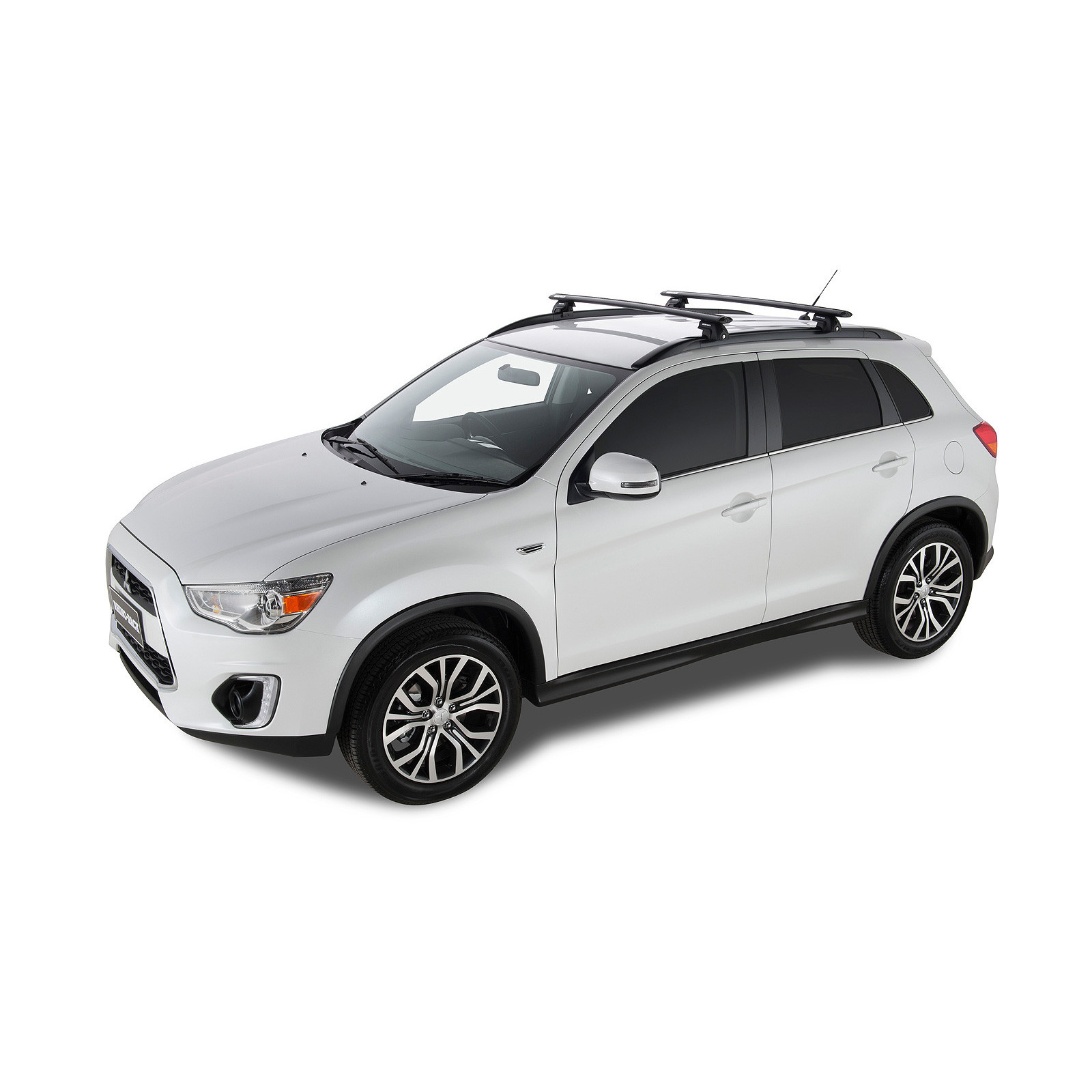 Kit 2 barres de toit noires RHINO-RACK Vortex SX • JA1753 