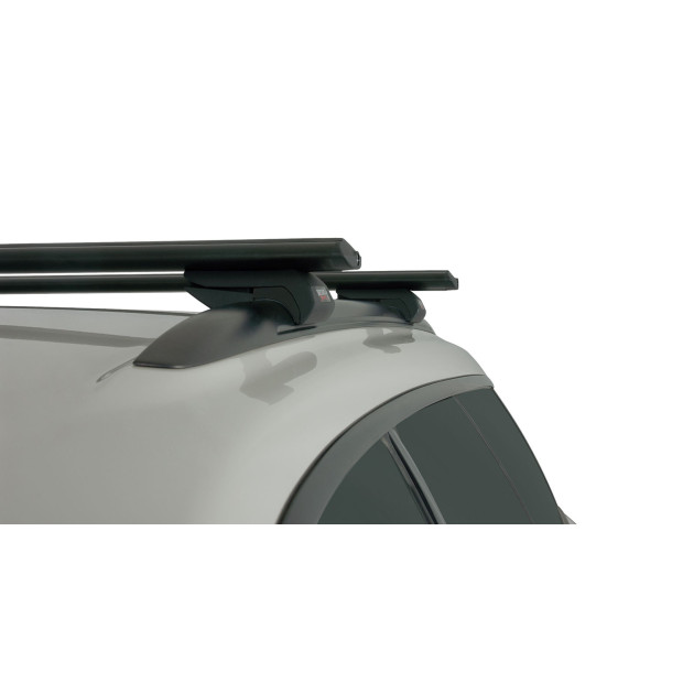 Kit 2 barres de toit noires RHINO-RACK Vortex SX • JA1778 