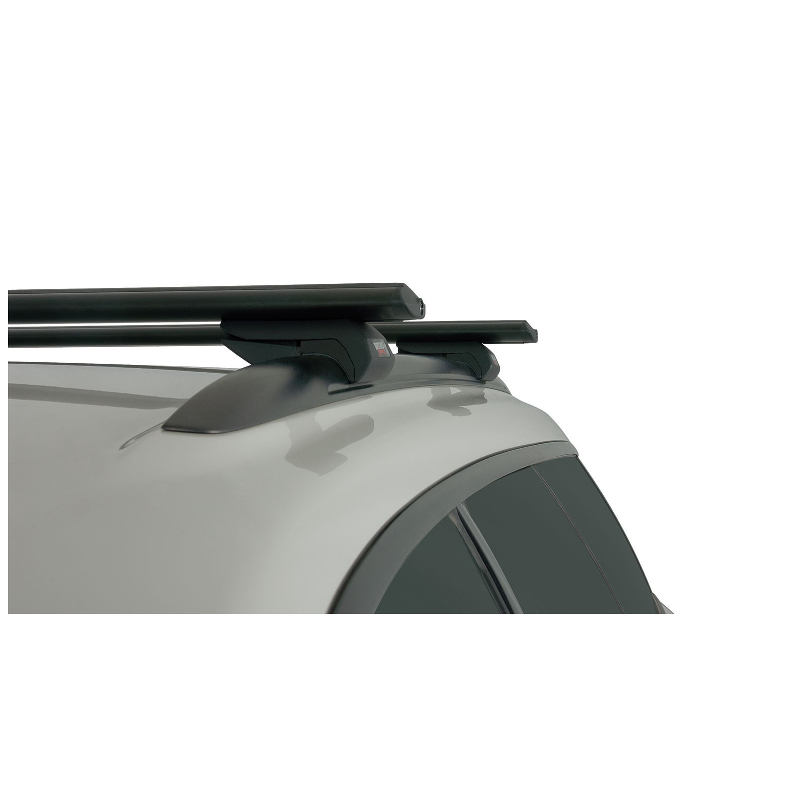 Kit 2 barres de toit noires RHINO-RACK Vortex SX • JA1778 