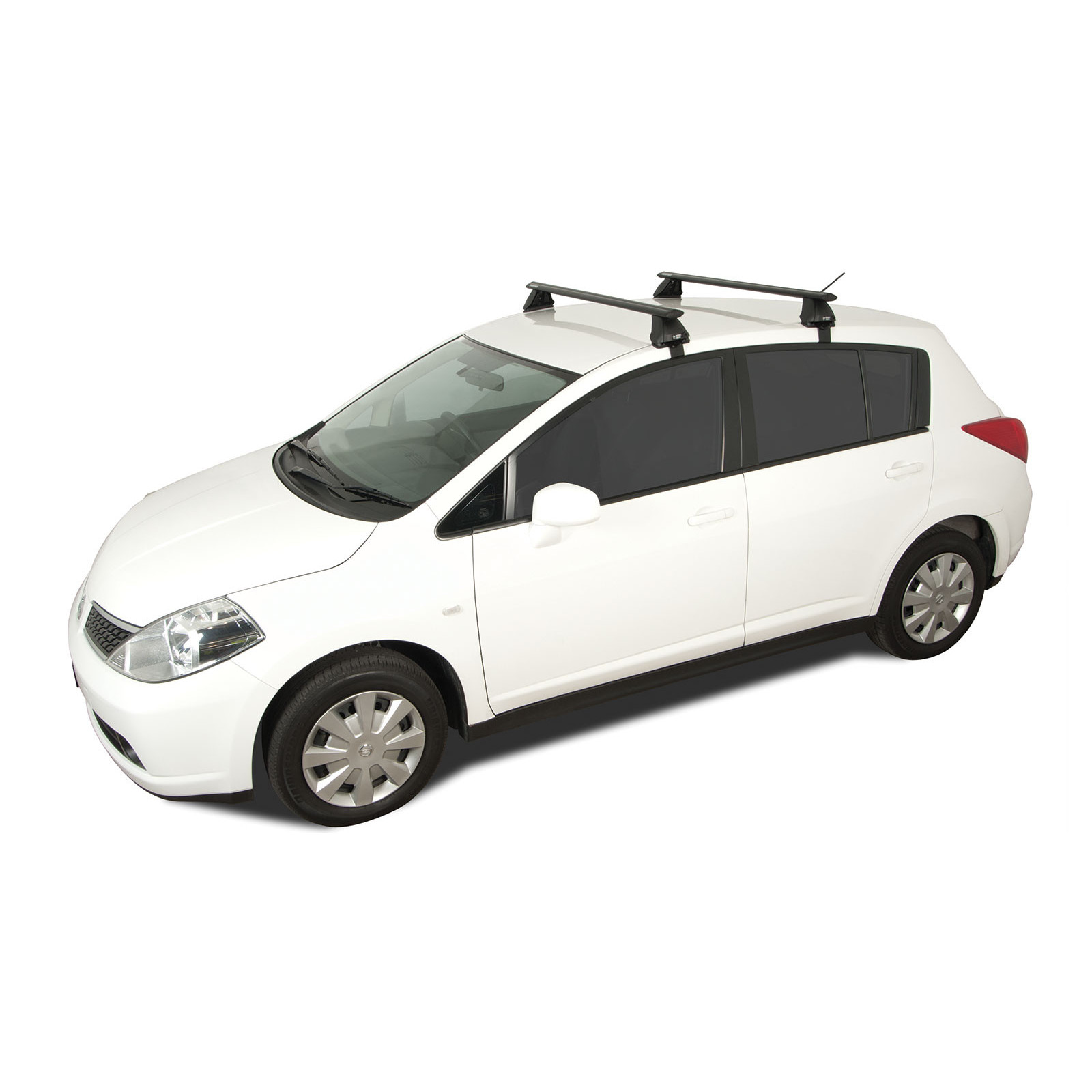 Kit 2 barres de toit noires RHINO-RACK Vortex 2500 • JA1844 