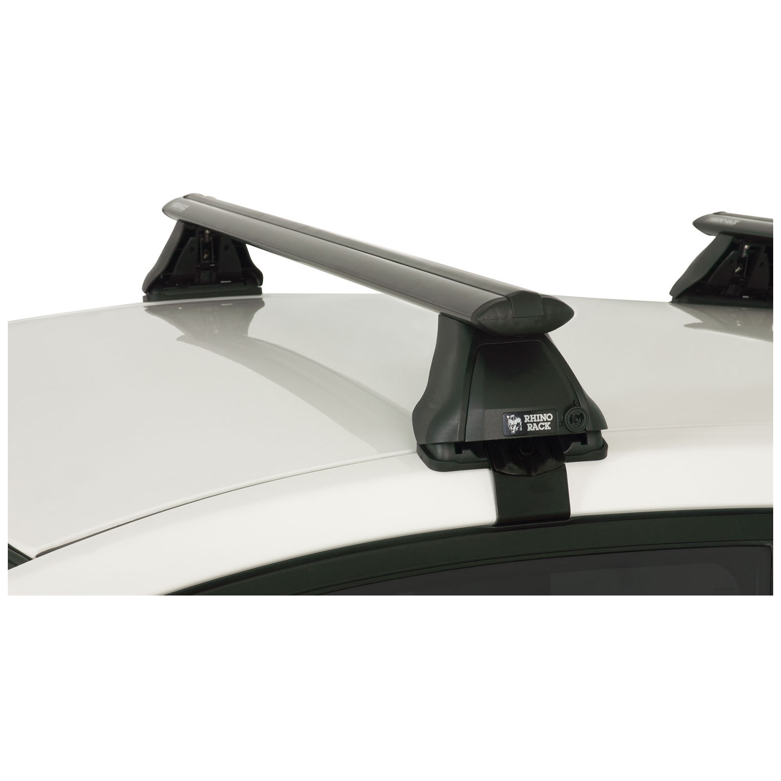 Kit 2 barres de toit noires RHINO-RACK Vortex 2500 • JA1844 